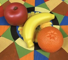 Play Food Fruit Apple Orange Banana Pretend Fun For Tikes Picnic Lot LSFL-PF 1