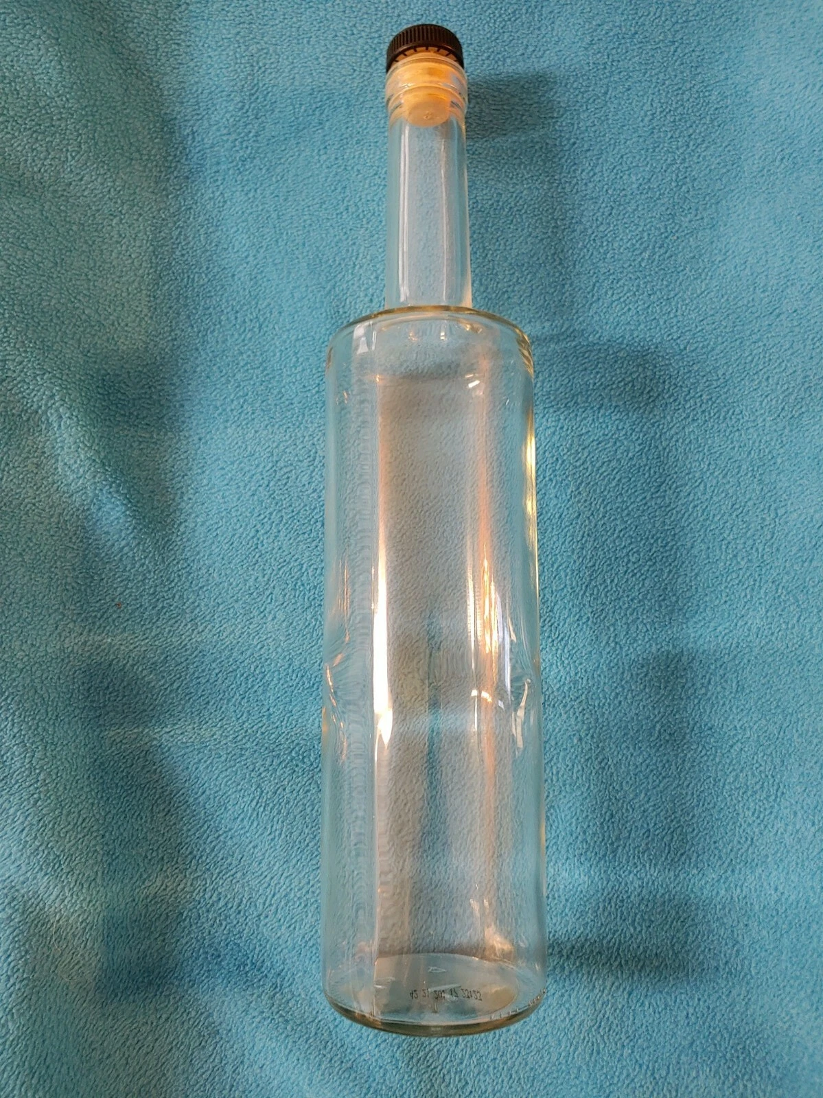 Tall Longneck Decorative Glass Jars w/Stoppers 14" Tall 28 Ounce Lot of 7