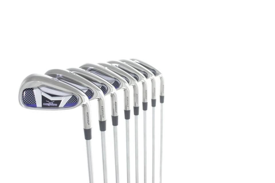 AGXGOLF MEN'S SENIOR FLEX SAME LENGTH 5-PW GRAPHITE IRON SET; CHOOSE LENGTH USA - Image 4 of 4