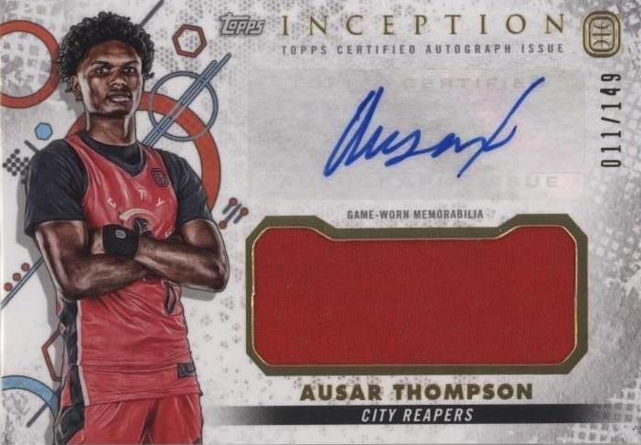 2022-23 Topps Inception OTE Overtime Elite - Ausar Thompson #IARC-AUT1 - 1 of 2