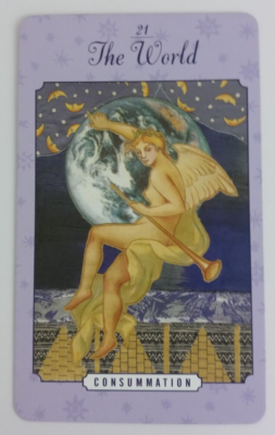 The Enchanted Love Tarot Card 21 The World 5
