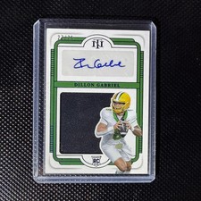 2025 National Treasures Dillon Gabriel Rookie Silhouette Signatures Blue /75 RPA