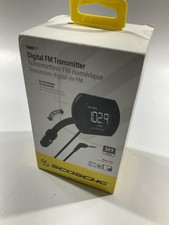 Scosche FMTD13 Digital FM Transmitter With Back Lit Display  Flex-Neck