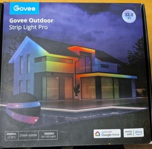 Govee Outdoor Strip Light Pro 32.8 FT OPEN BOX- NEW
