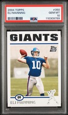 2004 Topps 350 Eli Manning Rookie Card 🔥2x Super Bowl MVP🔥
