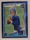 2025 Panini Donruss Optic Rated Rookie Jaxson Dart #273 Purple Shock Prizm (RC)