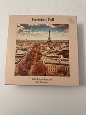 Parisian Fall 500 Piece Puzzle 20x20 inches Paris City Scene