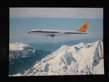 CONDOR AIRLINES Airbus A-300 Airplane Over the Alps Vintage Aviation Postcard