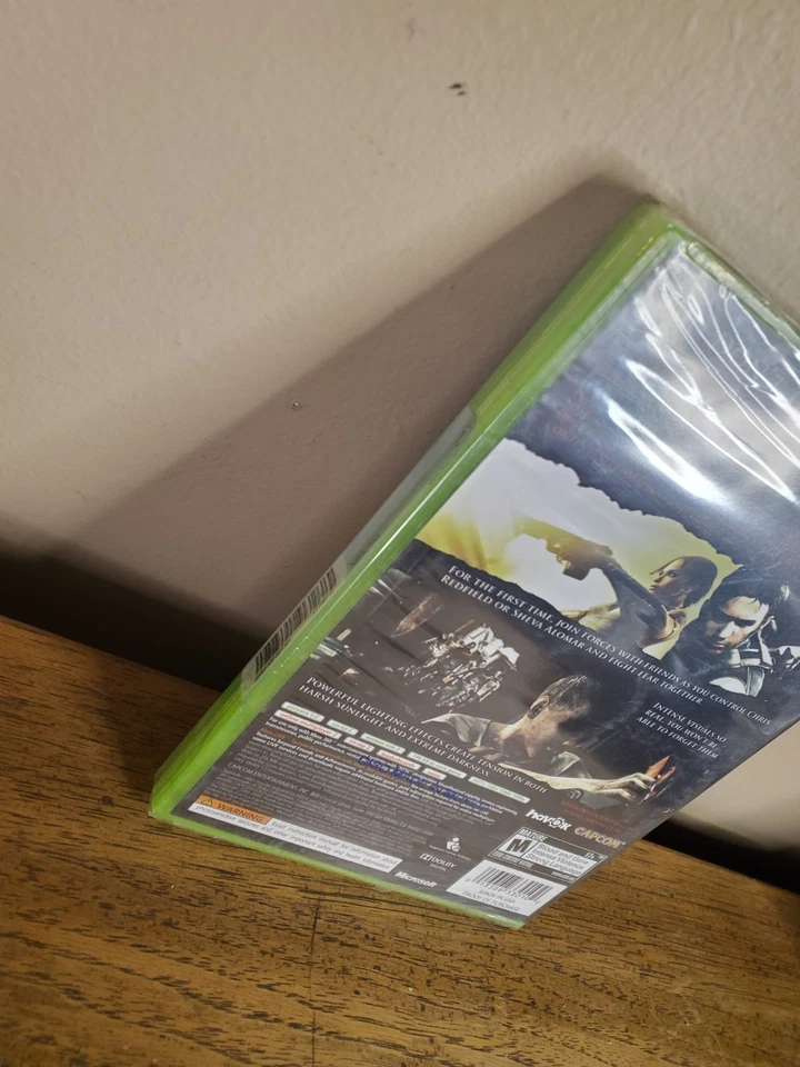 Resident Evil 5 Xbox 360 Capcom - First Print Sealed Brand New - Image 3 of 3