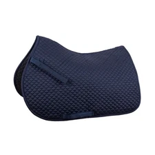Back on Track Mathilda Jumping Saddle Pad - Navy