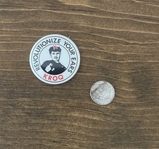 KROQ 106.7 FM Revolutionize Your Ears Pin