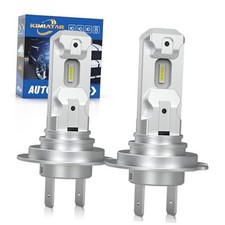 LED Bulbs,Super Bright Upgraded 600 40000LM Brightness 1:1 Halogen Mini H7