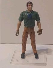Jurassic Park 3 2001 Hasbro Grant figure from Raptor Attack Playset