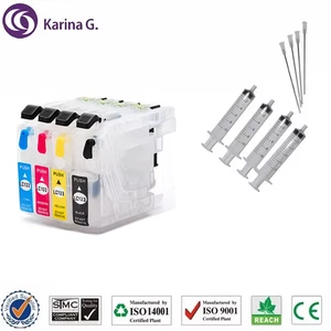 4PCS Refillable ink cartridge for  LC133 with ARC chip for  MFC-J4410DW MFC-J451