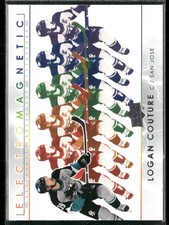 2021-22 Upper Deck #EM-28 Logan Couture Electromagnetic