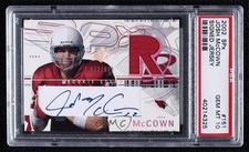 2002 SPx Rookie Stars 932/999 Josh McCown #151 PSA 10 GEM MT Auto 3c7