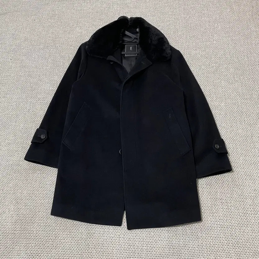 Yves Saint Laurent 50% Cashmere Coat Jacket - Size S thumbnail 6
