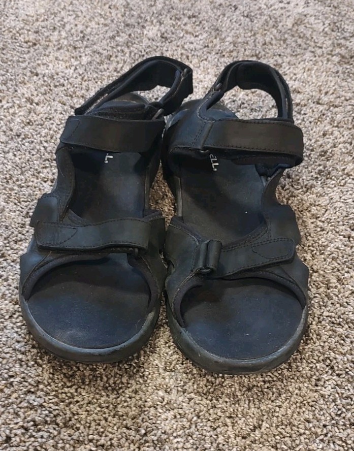 Merrell Sandspur 2 Sandalo Convertibile Uomo 14 Triple Nero Gancio&Loop Regolabile