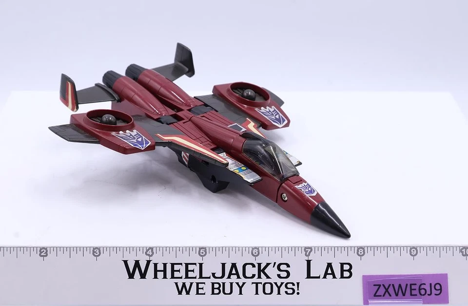 Thrust 100% Complete Vintage 1985 G1 Transformers Hasbro Action Figure - Image 3 of 4