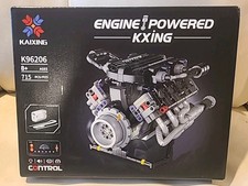 V8 Mini Engine Model Kit That Runs Building Sets with Motor, APP Control tech...