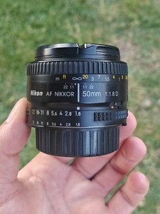 Nikon AF Nikkor 50mm f/1.8D Lens