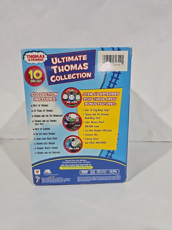 Thomas & Friends 10 DVD Set Ultimate Thomas The Tank Engine Collection - Tested - Image 3 of 4