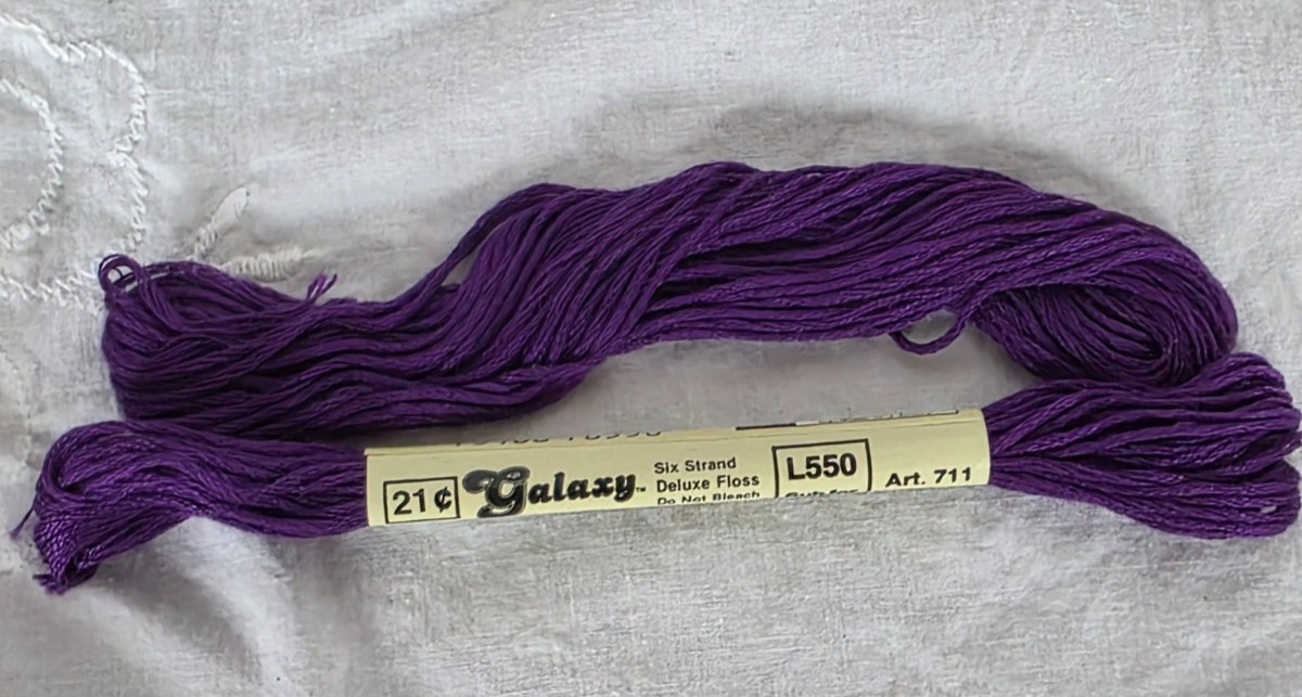 Floss L550 Dark Purple Dmc 550 6 Strand Art 711