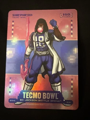 Bo Jackson Battle Arena Shepherd Tecmo Bowl- Bubble Gum BG-41 Boba