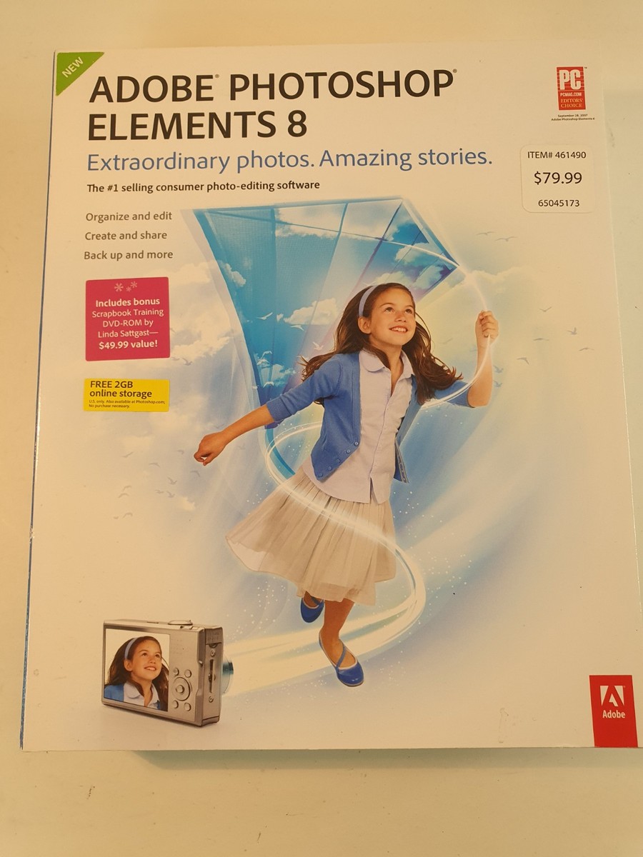 ADBE PHOTOSHOP ELEMENTS 8 [WINDOWS版] Adobe Photoshop Elements 8 for sale online | eBay