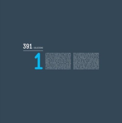 Various Artists: 391 / Selezione 1 (Vinyl) NEW