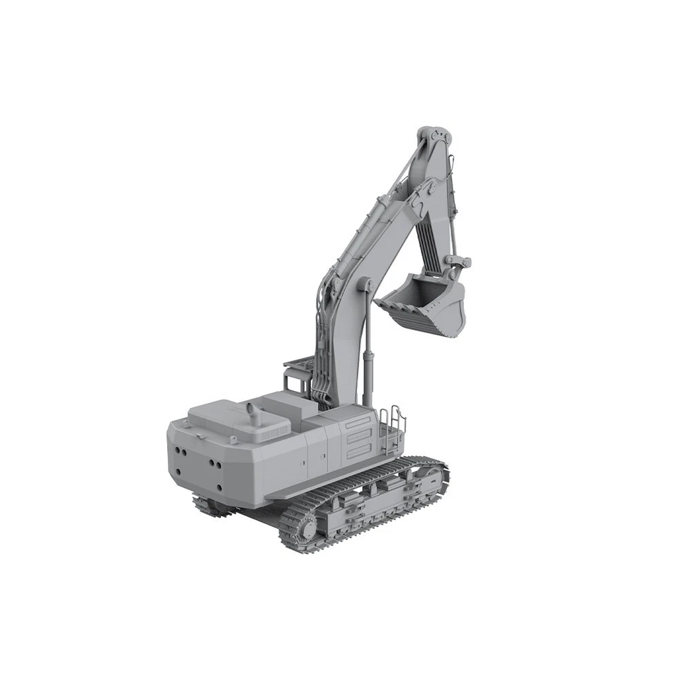 SSMODEL 1:76 Crawler Excavator Construction VehicleDigger - Image 4 of 4