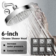 Filtered Shower Head High Pressure Rain Bathroom Chrome Showerhead Adjustable