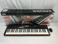 KORG KROSS-61 Synthesizer Workstation – Excellent Condition w/ Box & Adapter