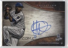 2014 Bowman Inception Rookie Yordano Ventura #RA-YV Auto 0ba6