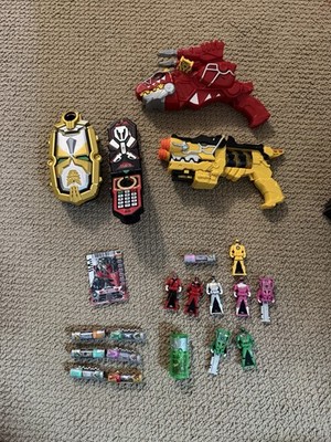 Power rangers Dino charger, DX Mobirates Cell Key Super Megaforce, Bandai