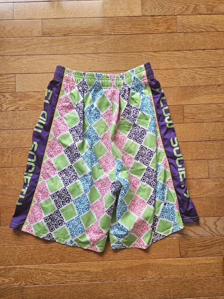 Pantalones Cortos Flow Society Lacrosse Gear Código QR Multicolor Juvenil Talla L Foto 3 de 4