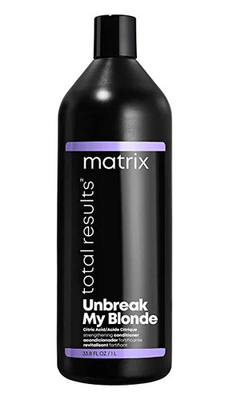 #ad MATRIX Unbreak My Blonde Bond Strengthening Conditioner 33.8oz Liter $19.29