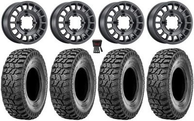 Method 407 15'' Wheels Black 33'' Ridge Saw 2.0 Tires Can-Am Defender