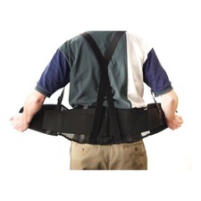 Darling Foodservice Black Elastic Size 34-40 Back Belt