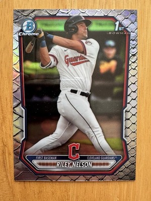 2026 Bowman Riley Nelson 1st Chrome Reptilian Refractor #BCP-124 Guardians