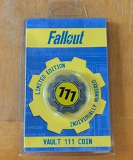 🚀 Official Fallout Limited Edition Vault 111 Door Coin Bethesda Collectible