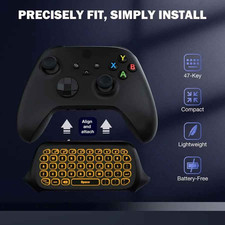 MoKo RGB Backlight Keyboard for Xbox One Controller, Xbox Series X/S, Wireless