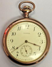 Elgin National Watch Co. Grade: 312 10KT Rolled Gold Plate For Parts