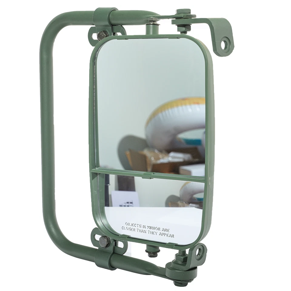HUMVEE Hummer m998 Complete Mirror Set Pair with brackets New Green - Bild 3 von 3