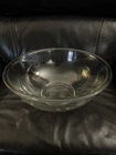 Vintage Pyrex Large Mixing Bowl # 326 Clear Glass  4.0 L
