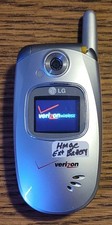 LG VX5300 - Gray and Silver  Verizon  Cellular Flip Phone - READ