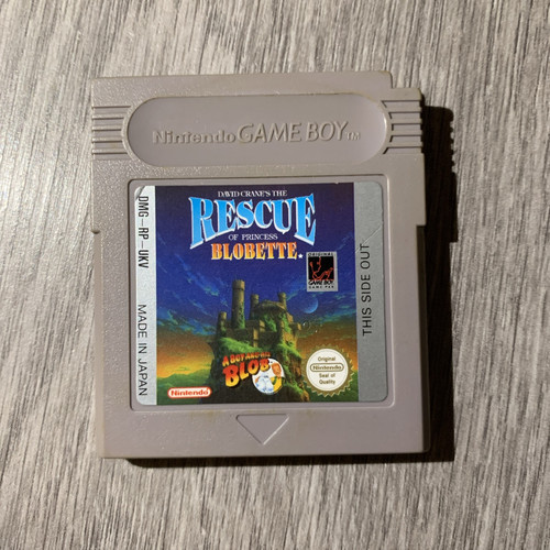 Nintendo Gameboy Rescue Of Princess Blobette Game