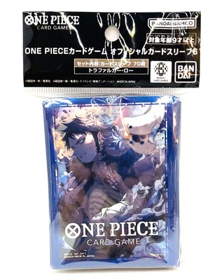 ONE PIECE Card Game TRAFALGAR LAW Official Card Sleeve6 70 Sleeves BANDAI  JAPAN | eBay