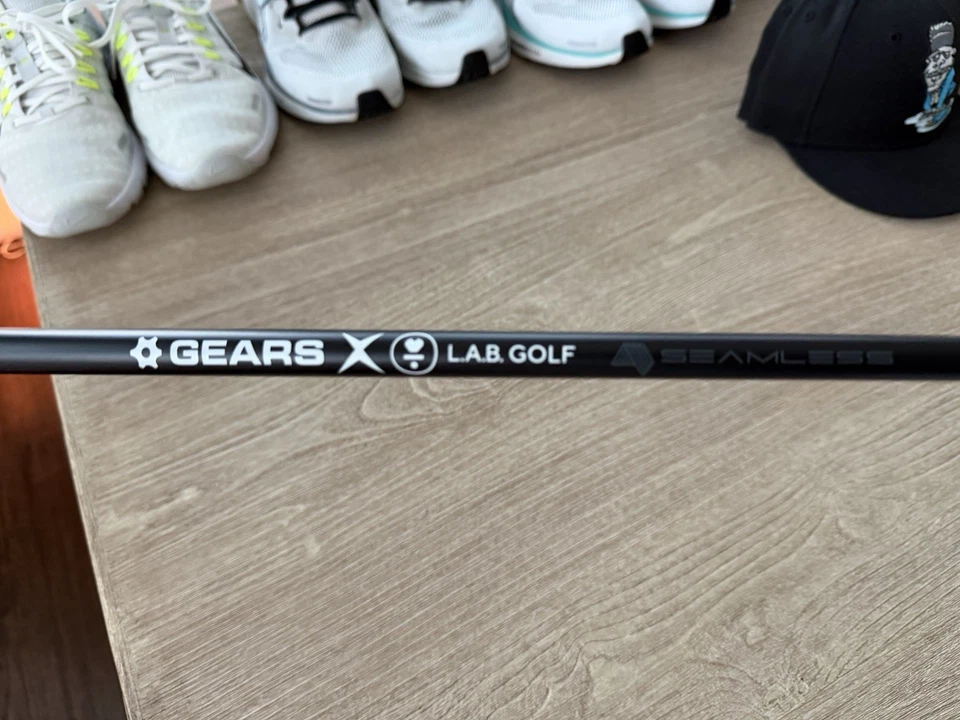 NEW LEFT HAND LAB GOLF CUSTOM CHARCOAL GREY OZ.1 UPGRADED GEARS GRAPHITE 34.5/69 - Image 4 of 4