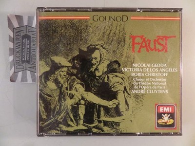Gounod: Faust [3 Audio-CDs]. Gesamtaufnahme. Aufnahme Paris 1958. Gounod, Charle